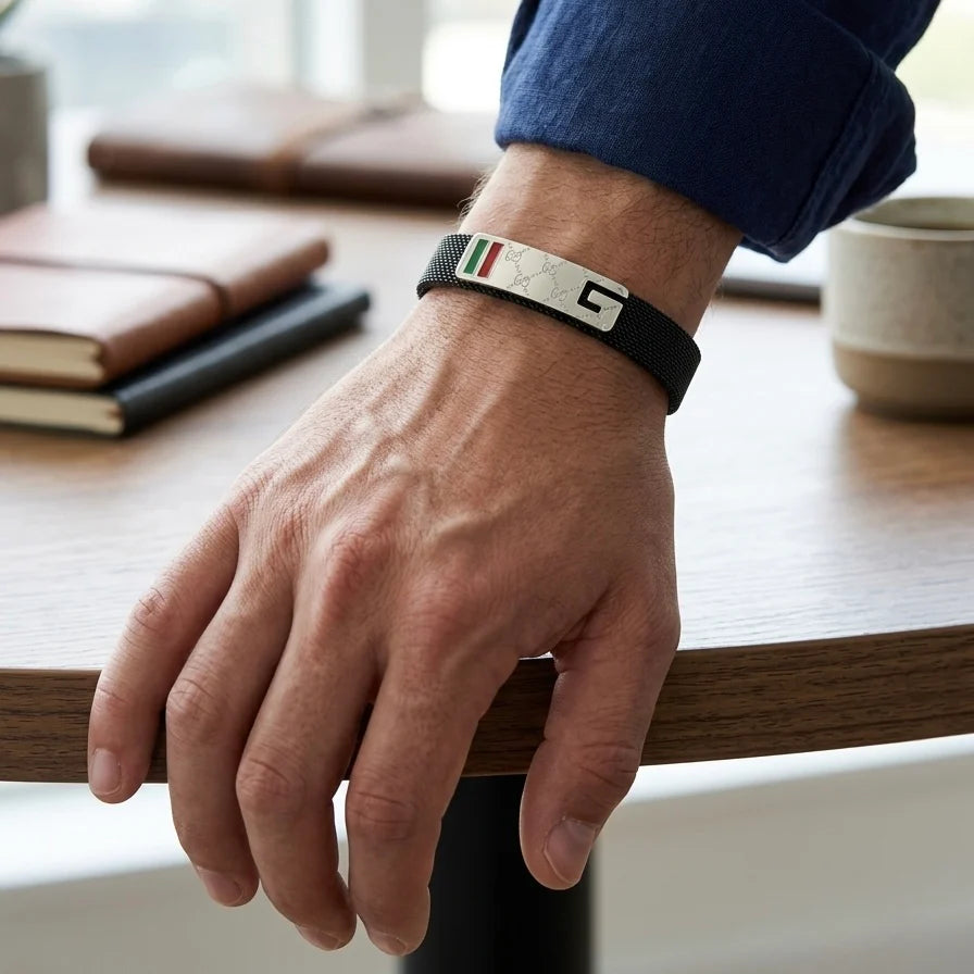 BRACELET GUCCII NOIR