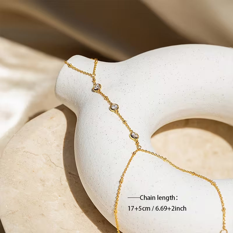 Bracelet Chaîne de Doigt