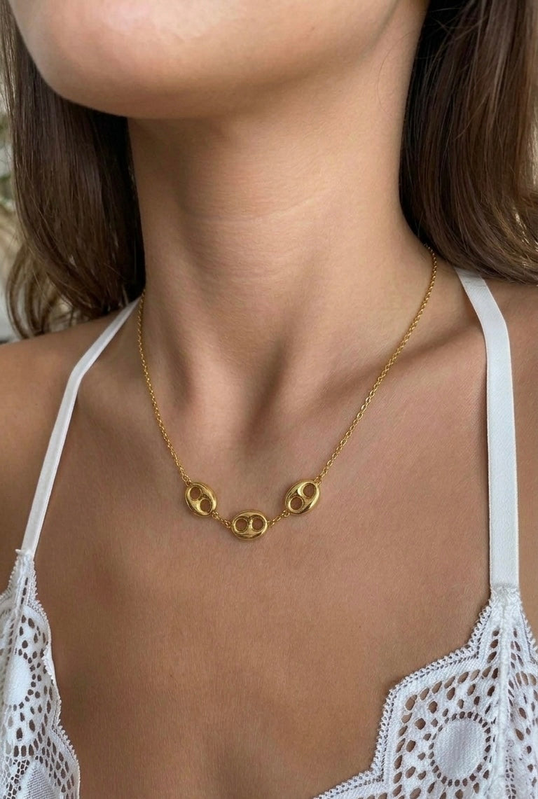 COLLIER GRAIN DE CAFE