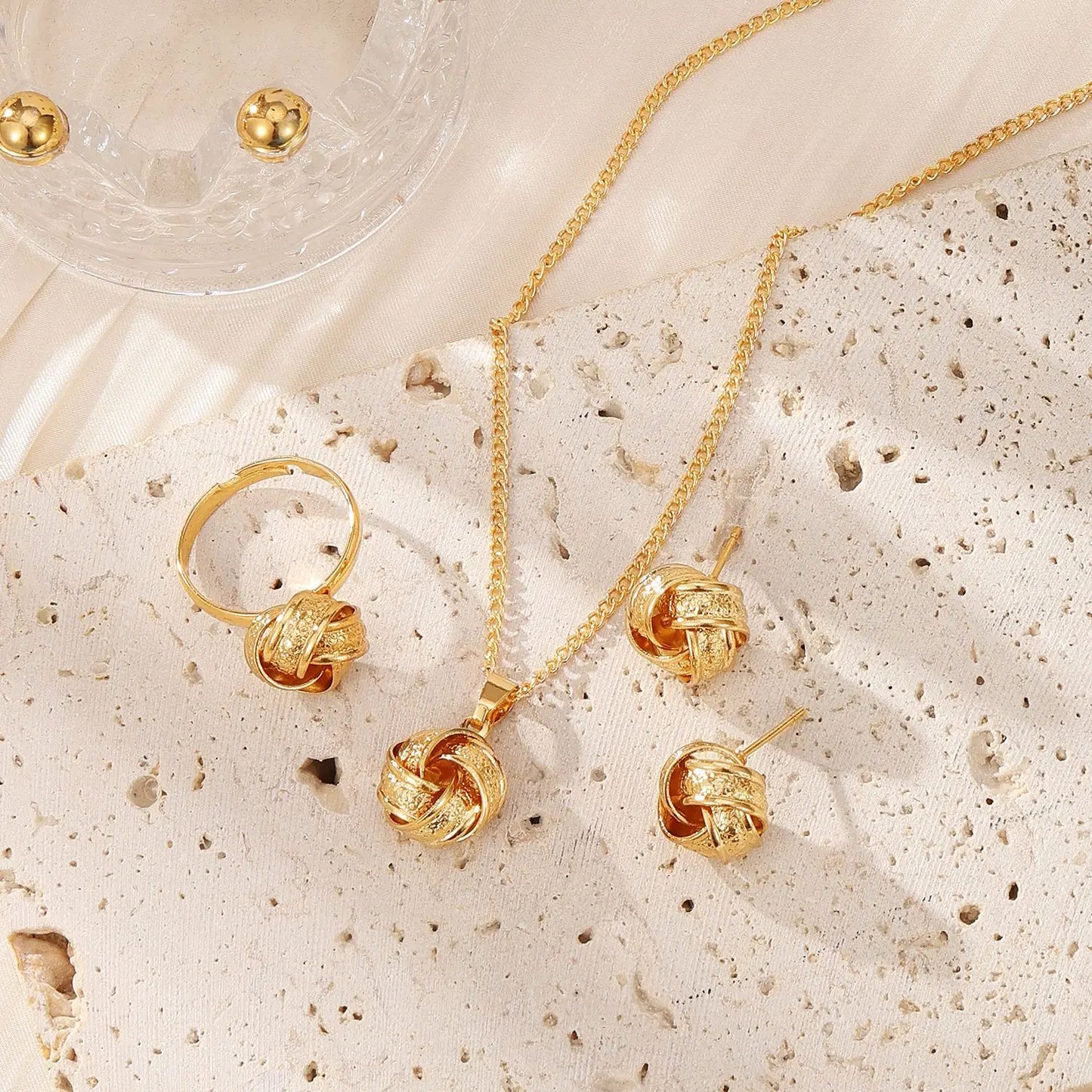 Parure de Colliers Superposés