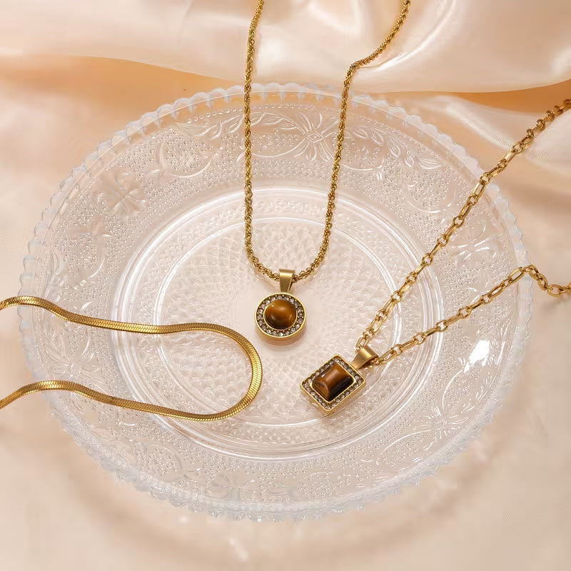 Collier Géométriques 3 pièces