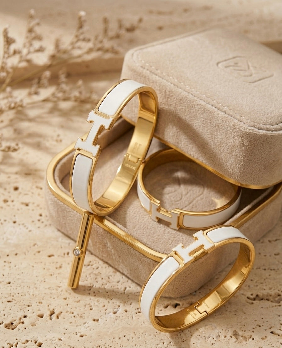 Bracelet Hermès blanc